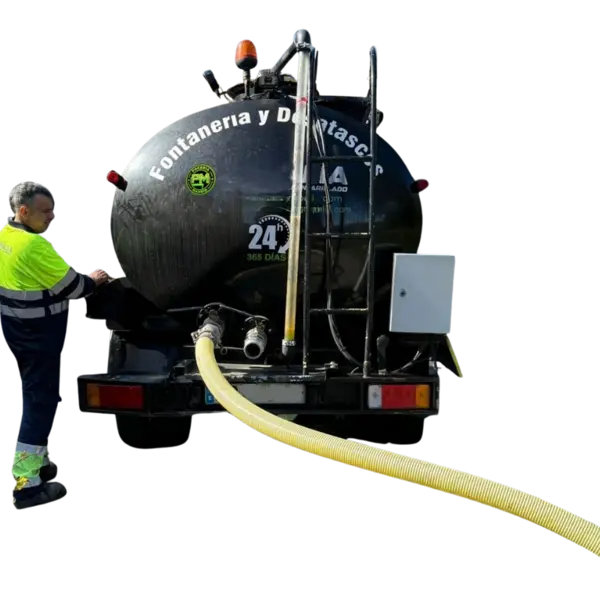 Camión cuba Madrid para desatascos